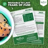 image:imageSWOOC Games  5 Big Premium Laminated Yardzee amp Farkle Score Cards 115in x 8in with Rules  Large Reusable Dry Erase Pads for Giant Outdoor DiceScore Cards Only 5 Pack