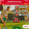 image:imageSWOOC Games  Boardwalk Birdie  Arcade Style Golf Game with Easy Setup amp 10 Games Included  Cornhole Golf Chipping Game  Indoor amp Outdoor Activities for Adults and Family  Backyard Fun