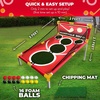 image:imageSWOOC Games  Boardwalk Birdie  Arcade Style Golf Game with Easy Setup amp 10 Games Included  Cornhole Golf Chipping Game  Indoor amp Outdoor Activities for Adults and Family  Backyard Fun