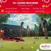 image:imageSWOOC Games  Boardwalk Birdie  Arcade Style Golf Game with Easy Setup amp 10 Games Included  Cornhole Golf Chipping Game  Indoor amp Outdoor Activities for Adults and Family  Backyard Fun