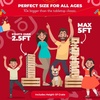image:imageSWOOC Games  Premium Giant Tower Game  60 Blocks  Storage CrateOutdoor Table  Stacks up to 5ft  Jumbo Yard Games for Adults and Family  Giant Outdoor Set  Big Backyard Fun  Large Lawn Size