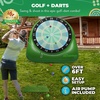 image:imageSwooc Games  Bull Chipper  Giant Golf Darts with 10 Golf Games  Backyard Game with Air Pump  Yard Game for Adults  Giant Outdoor Fun for Adults and Family  Outside Activity  Golf ChipperGiant  6ft