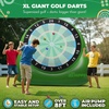 image:imageSwooc Games  Bull Chipper  Giant Golf Darts with 10 Golf Games  Backyard Game with Air Pump  Yard Game for Adults  Giant Outdoor Fun for Adults and Family  Outside Activity  Golf ChipperXL  8ft