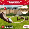 image:imageSwooc Games  Rustic Ring Toss Game All Weather  Easy Setup amp Extra Games Included  Ring Toss Game for Adults  Outdoor Activities for Adults  Yard Toys for Kids  Backyard Fun  Outdoor PartyXLarge