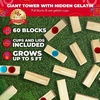 image:imageSWOOC Games  105 ExtraReplacement Gelatin Shot Cups amp Lids for Giant Tower Party Game  Clear Plastic amp Leak Proof  Perfect Size for Hidden Shot Blocks  Tipsy Topple Game for Adults  Block GamesGiant Tower Party Game with 104 Cups