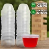 image:imageSWOOC Games  105 ExtraReplacement Gelatin Shot Cups amp Lids for Giant Tower Party Game  Clear Plastic amp Leak Proof  Perfect Size for Hidden Shot Blocks  Tipsy Topple Game for Adults  Block GamesXtra Cups Only  105pc