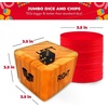 image:imageSWOOC Games  Giant Right Center Left Dice Game All Weather with 24 Large Chips amp Carry Bag  Jumbo Wooden Lawn Game  Big Backyard Games for Family  IndoorOutdoor  Left Right Center Dice Set