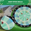 image:imageSWOOC Games  Replacement Balls for Bull Chipper EasyStick  Standard Golf Balls Size  3 Red 3 Yellow 3 Green 3 Blue  Yard Games for Adults  Outdoor Games for Adults and Family  Golf Game