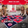 image:imageSwooc Games  2in1 Vintage Giant Checkers amp Tic Tac Toe Game WMat 3ft x 3ft  100 MachineWashable Canvas  Giant Outdoor Games for Kids  Yard Game for Kids  Jumbo Lawn Set  Large Checkers3ft x 3ft