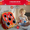 image:imageSwooc Games  Backyard Arcade  2in1 Bean Bag Toss Game for Kids wCarry Bag  5Second Setup amp Storage  Outside Toys for Toddlers  Carnival Games for Kids  Outdoor Toddler Activities
