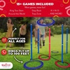 image:imageSwooc Games  King Toss  Giant Ring Toss Game for Kids and Adults 4ft x 4ft  Weatherproof Giant Outdoor Games for Adults and Family  Backyard Activities  Outside Yard amp Lawn Game  Beach Fun