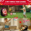 image:imageSwooc Games  Ninja Superstar  2in1 Corn Hole Games for Kids  5Second Setup  Ninja Toys for Boys  Bean Bag Toss Game for Kids  Cornhole Game Set Outdoor  Outdoor Toys  Throwing Star