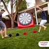 image:imageSwooc Games  Premium Inflatable Giant Kick Darts 15 Ways to Play  Jumbo Soccer Dartboard with Air Pump  Big Carnival Games  Giant Outdoor Games  Oversized Dart Board Yard amp Lawn GameGiant  6ft