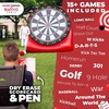image:imageSwooc Games  Premium Inflatable Giant Kick Darts 15 Ways to Play  Jumbo Soccer Dartboard with Air Pump  Big Carnival Games  Giant Outdoor Games  Oversized Dart Board Yard amp Lawn GameGiant  6ft