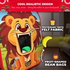 image:imageSwooc Games  Safari Sling  2in1 Bean Bag Toss Game for Kids  5Second Setup Kids Cornhole Game Set  Outdoor Toddler Activities  Backyard Party Games  Corn Hole Set Toddler Bean Bag Toss