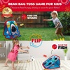 image:imageSwooc Games  Shark Frenzy  2in1 Bean Bag Toss Game for Kids  5Second Setup Toddler Party Games for Kids  Toddler Outdoor Fun  Corn Hole Shark Toys for Boys  Cornhole Game Set Outside