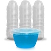 image:imageSWOOC Games  105 ExtraReplacement Gelatin Shot Cups amp Lids for Giant Tower Party Game  Clear Plastic amp Leak Proof  Perfect Size for Hidden Shot Blocks  Tipsy Topple Game for Adults  Block GamesXtra Cups Only  105pc