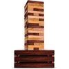 image:imageSWOOC Games  Reclaimed Giant Tower Game Weather Resistant 60 Blocks  Storage CrateOutdoor Game Table  Stacks up to 5ft  Giant Outdoor Tower for Adults  Large Yard Activity  Jumbo Lawn Fun