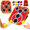 image:imageSwooc Games  Backyard Arcade  2in1 Bean Bag Toss Game for Kids wCarry Bag  5Second Setup amp Storage  Outside Toys for Toddlers  Carnival Games for Kids  Outdoor Toddler Activities