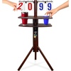 image:imageSwooc Games  Cornhole Score Keeper amp Other Yard Games  Weather Resistant  Cornhole Scoreboard with Drink Holder amp Bottle Opener amp Magnetic Cap Catch  Cornhole Accessories  Corn Hole Score Boards