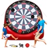 image:imageSwooc Games  Premium Inflatable Giant Kick Darts 15 Ways to Play  Jumbo Soccer Dartboard with Air Pump  Big Carnival Games  Giant Outdoor Games  Oversized Dart Board Yard amp Lawn GameXL  8ft