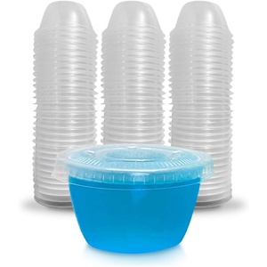 image:imageSWOOC Games  105 ExtraReplacement Gelatin Shot Cups amp Lids for Giant Tower Party Game  Clear Plastic amp Leak Proof  Perfect Size for Hidden Shot Blocks  Tipsy Topple Game for Adults  Block GamesXtra Cups Only  105pc