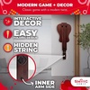 image:imageSwooc Games  Hook and Ring Game  Guitar Game Room Wall Decor  Stylish Folding Design  Weather Resistant  Easy Adjust String  Ring Toss Game for Adults  Wall Games  Ring Hook Game  Bar Games