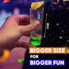image:imageSWOOC Games  Tall Unbreakable Shot Glasses Set 6 Pack  250x Stronger Than Glass 25x Stronger Than Acrylic  Colorful amp DishwasherSafe  2oz Reusable Plastic Shot Glasses  DUNZO Compatible