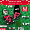 image:imageSWOOC Games  Bogey Pong  3in1 Backyard Pong Golf Game Set wDarts amp Tic Tac Toe  Remove Discs for Pong Golf Game Play  Yard Golf Chipping  Backyard Golf Games for Adults Kids amp Family